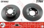 TRW Disc frana TRW DF4062 (DF4062) - automobilus