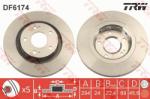 TRW Disc frana TRW DF6174 - automobilus