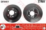 TRW Disc frana TRW DF4451 (DF4451) - automobilus
