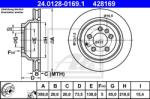 ATE Disc frana ATE 24.0128-0169.1 (24.0128-0169.1)