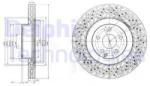 DELPHI Disc frana DELPHI BG9057 (BG9057) - automobilus