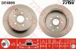 TRW Disc frana TRW DF4899 (DF4899) - automobilus