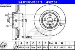 ATE Disc frana ATE 24.0132-0157.1 (24.0132-0157.1) - automobilus