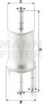 Mann-filter filtru combustibil MANN-FILTER WK 6015 (WK 6015) - automobilus