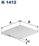 FILTRON Filtru, aer habitaclu FILTRON K 1412 (K 1412)