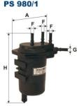 FILTRON filtru combustibil FILTRON PS 980/1 (PS 980/1) - automobilus