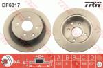 TRW Disc frana TRW DF6317 - automobilus
