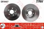 TRW Disc frana TRW DF4407 (DF4407) - automobilus