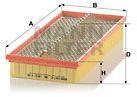 Mann-filter Filtru aer MANN-FILTER C 38 163/1 (C 38 163/1) - automobilus