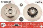 TRW Disc frana TRW SINGLE DF6190BS (DF6190BS)