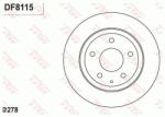 TRW Disc frana TRW DF8115 (DF8115) - automobilus