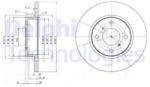 DELPHI Disc frana DELPHI BG3769 (BG3769) - automobilus