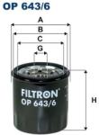 FILTRON Filtru ulei FILTRON OP 643/6 (OP 643/6) - automobilus