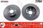 TRW Disc frana TRW DF4403 - automobilus