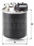 Mann-filter filtru combustibil MANN-FILTER WK 820/16 (WK 820/16) - automobilus