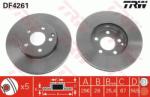 TRW Disc frana TRW DF4261 (DF4261) - automobilus