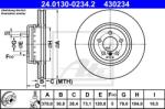 ATE Disc frana ATE 24.0130-0234.2 (24.0130-0234.2)