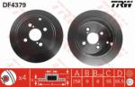 TRW Disc frana TRW DF4379 (DF4379) - automobilus