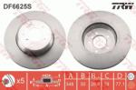 TRW Disc frana TRW SINGLE DF6625S (DF6625S)