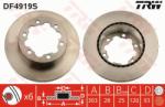 TRW Disc frana TRW SINGLE DF4919S (DF4919S)