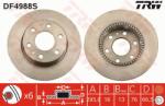 TRW Disc frana TRW SINGLE DF4988S (DF4988S)