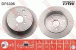 TRW Disc frana TRW DF6306 (DF6306) - automobilus