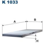 FILTRON Filtru, aer habitaclu FILTRON K 1033 (K 1033)