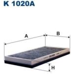 FILTRON Filtru, aer habitaclu FILTRON K 1020A (K 1020A)