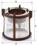 Mann-filter filtru combustibil MANN-FILTER PU 50 x (PU 50 x) - automobilus
