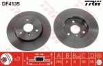 TRW Disc frana TRW DF4135 (DF4135) - automobilus