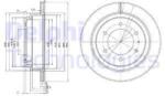 DELPHI Disc frana DELPHI BG3353 - automobilus