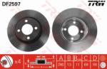 TRW Disc frana TRW DF2597 (DF2597) - automobilus
