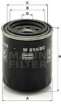 Mann-filter Filtru ulei MANN-FILTER W 814/80 (W 814/80) - automobilus