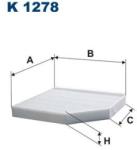 FILTRON Filtru, aer habitaclu FILTRON K 1278 (K 1278)
