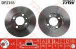 TRW Disc frana TRW DF2755 (DF2755) - automobilus