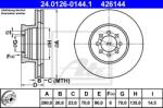 ATE Disc frana ATE 24.0126-0144.1 (24.0126-0144.1)