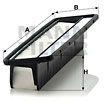 Mann-filter Filtru aer MANN-FILTER C 30 008 (C 30 008) - automobilus