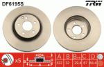 TRW Disc frana TRW SINGLE DF6195S (DF6195S)