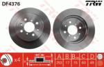 TRW Disc frana TRW DF4376 (DF4376) - automobilus