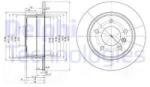 DELPHI Disc frana DELPHI BG3040 (BG3040)