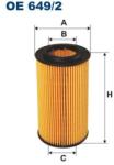 FILTRON Filtru ulei FILTRON OE 649/2 (OE 649/2) - automobilus