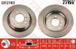 TRW Disc frana TRW DF2783 (DF2783) - automobilus