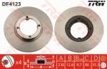 TRW Disc frana TRW DF4123 (DF4123) - automobilus
