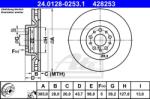 ATE Disc frana ATE 24.0128-0253.1 (24.0128-0253.1)