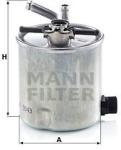 Mann-filter filtru combustibil MANN-FILTER WK 9043 (WK 9043) - automobilus