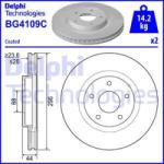 DELPHI Disc frana DELPHI BG4109C (BG4109C) - automobilus