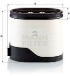 Mann-filter Filtru aer MANN-FILTER CP 38 001 (CP 38 001) - automobilus