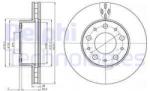 DELPHI Disc frana DELPHI BG4059 (BG4059) - automobilus