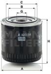 Mann-filter Filtru ulei MANN-FILTER W 920/84 (W 920/84) - automobilus