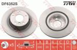 TRW Disc frana TRW SINGLE DF6352S (DF6352S)